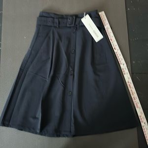 Navy skirt